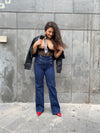 Denim Bottoni Rosy