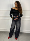 Jeans Baggy Black