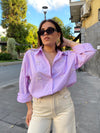 Camicia fiocco perla