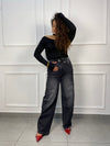 Jeans Baggy Black