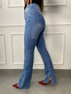 Jeans Zampetta Cielo
