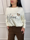 Pullover je t'aime